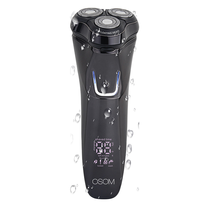 08_OSOMMC8818 Barzdaskutė Wet & Dry Electric Shaver OSOMMC8818