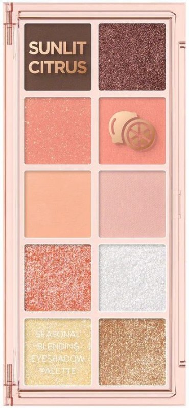 01_PC44059 Akių šešėlių paletė Seasonal Blending Eyeshadow Palette 04 Sunlit Citrus PC44059, 8,3 g