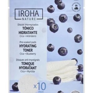 Veidą drėkinantys padeliai Blueberry, 10vnt PIN13