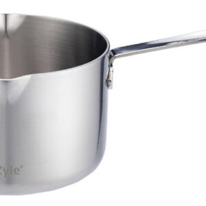 Nerūdijančio plieno prikaistuvis pienui - padažui Zyle ZY272MP, 900 ml