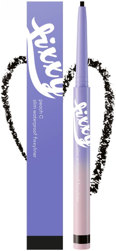 02_PC27114 Akių pieštukas Slim Waterproof Fixxyliner 01 Black PC27114, juodos spalvos, 14 g