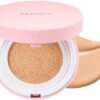 Makiažo pagrindas-pagalvėlė Focus On Air Velvet Cushion 02 Beige PC44051, su SPF50+ PA++++, 15 g