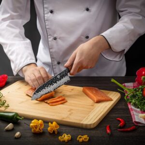 Damasko plieno peilis KAMAZAKI KZI219KN