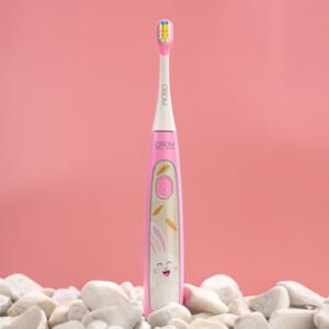 Vaikiškas įkraunamas dantų šepetėlis, rožinis OSOMORALK7PINK