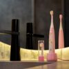Vaikiškas įkraunamas dantų šepetėlis, rožinis OSOMORALK7PINK